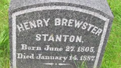 Henry Stanton – "abolitionist, social reformer, attorney, journalist, and politician"