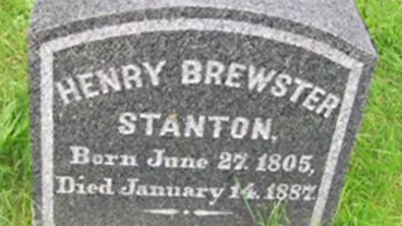 Henry Stanton – "abolitionist, social reformer, attorney, journalist, and politician"
