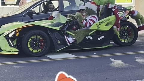 The Grinch Driving in New York