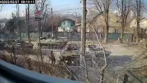 Russian column in Bacha