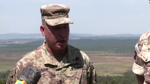 NATO drills on weapons systems deployed to Ukraine