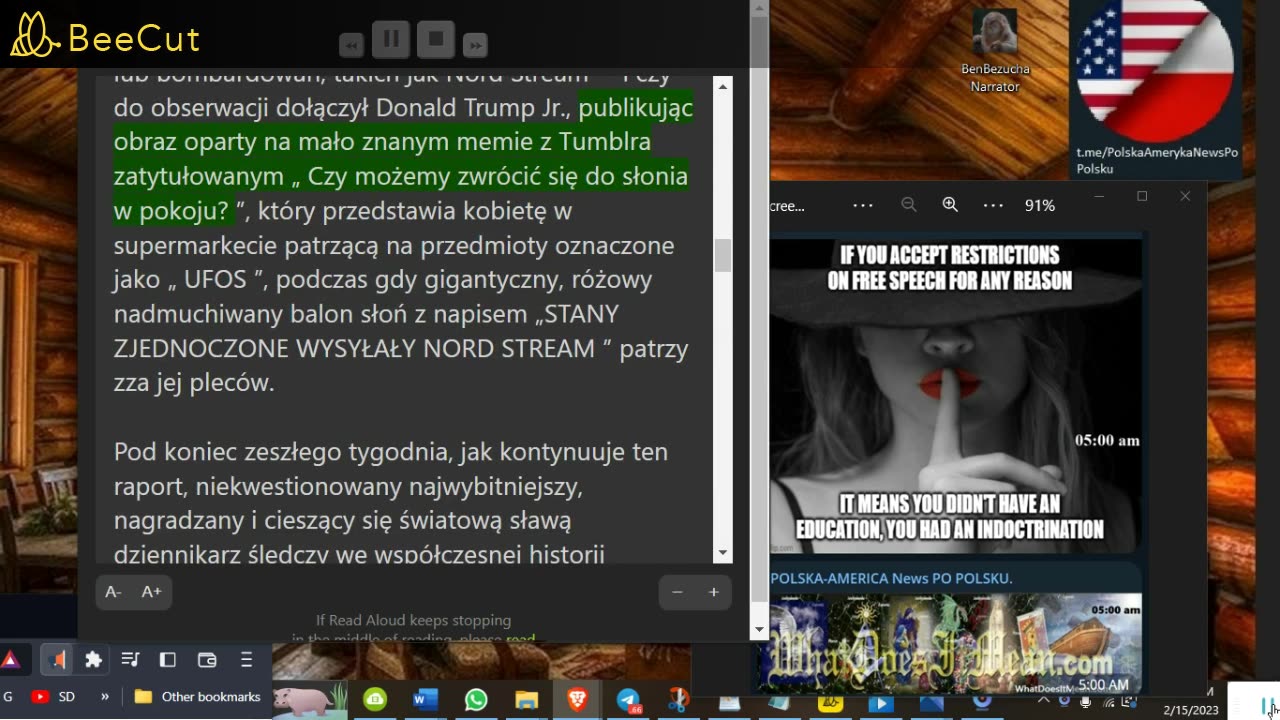 14 lutego 2023 r 🔴Ostrzeżenie świata: „ Myśleć o tym, jak Rosja Wdraża taktyczną broń nuklearną🔴