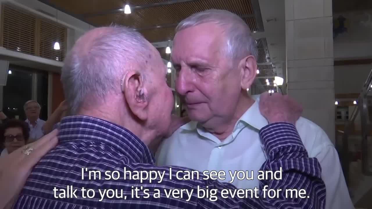 Holocaust survivor, 102, meets nephew after thinking all family died in war