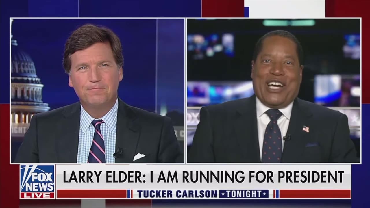 Larry Elder announces he’s running for president.