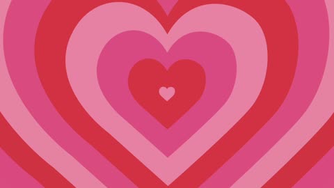 465. Heart Tunnel Background💖Pink Neon Heart