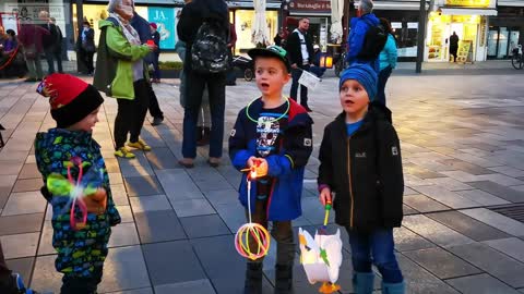 Laternenumzug vom 14.11.2020 Querdenken Bad Kreuznach