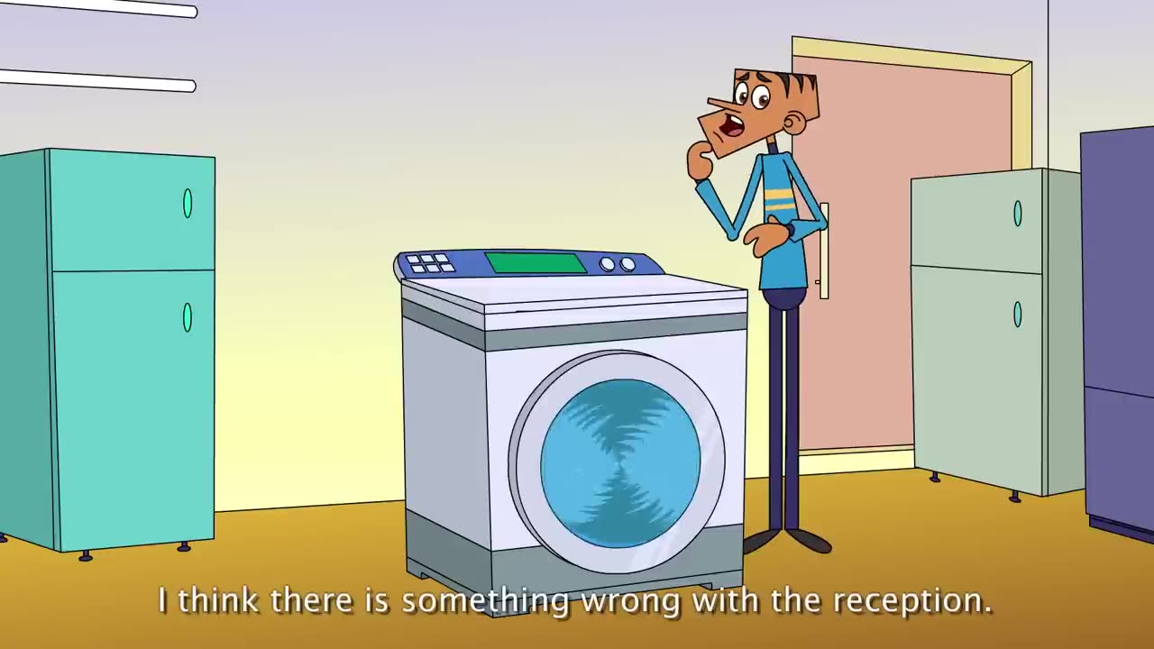 Suppandi At The Electronic Store - Purchasing TV | Cartoon Stories - Funny Cartoons