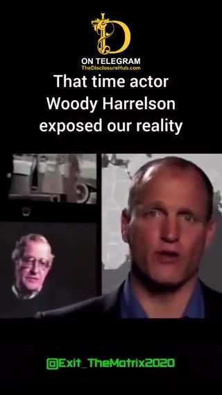 Woody Harrelson EXPOSED our REALITY! The KEY to ALL is US! WE THE PEOPLE!