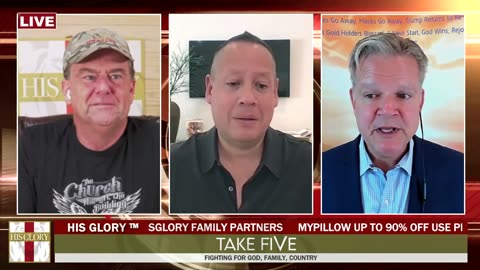 Bo Polny & Andrew Sorchini join His Glory on Take Five: Brighteon