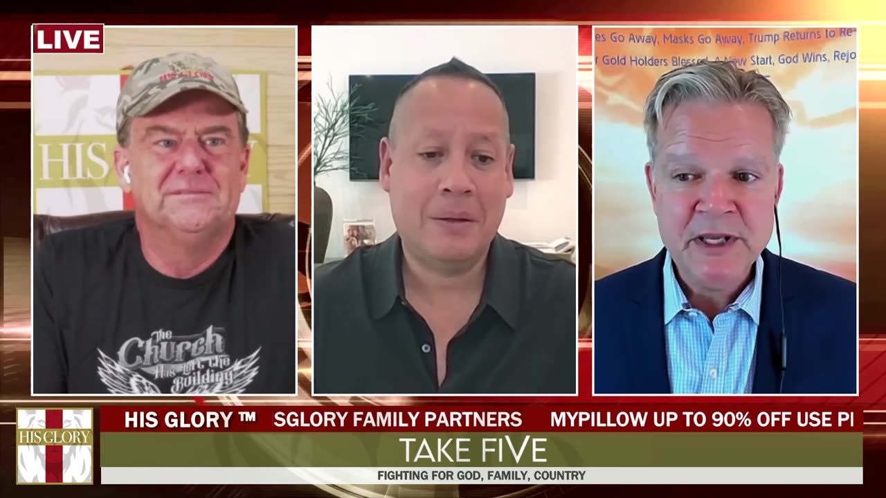 Bo Polny & Andrew Sorchini join His Glory on Take Five: Brighteon