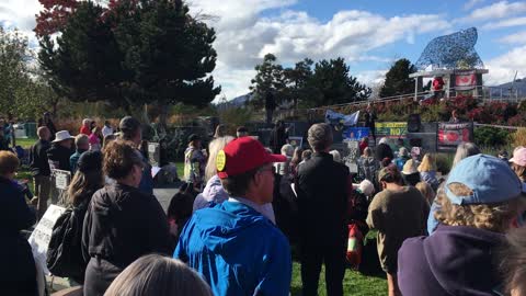 Kelowna BC 23.Oct 2021Freedom Rally