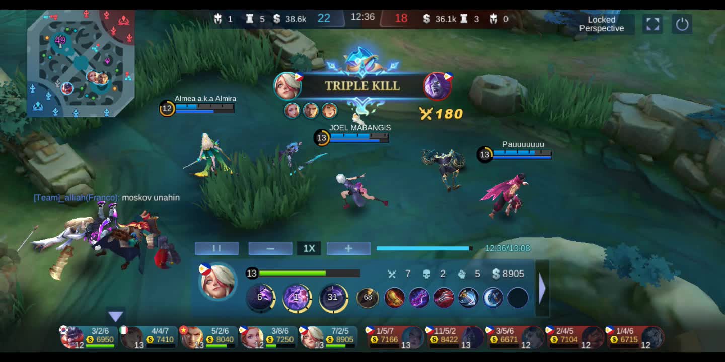 mellissa mobile legend maniac