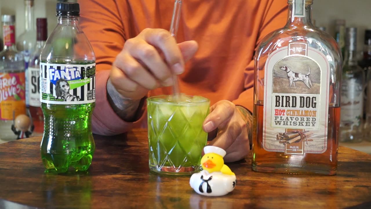 Ralph Storm - Bird Dog Hot Cinnamon Whiskey & Fanta Haunted Apple Spiced Apple Soda