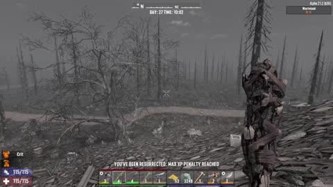 Let's play some 7 Days to Die and start too build a base built because it needs to be done