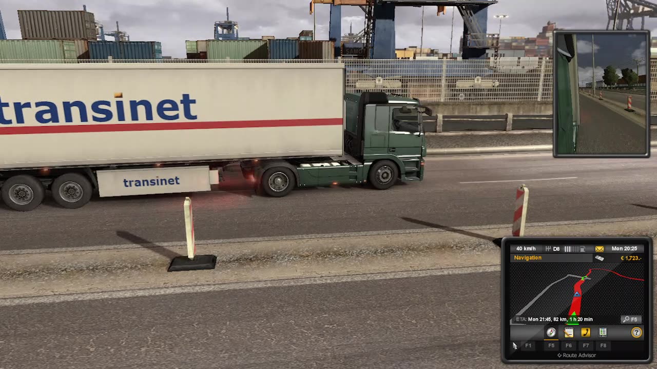 Night drive | Rotterdam to Felixstowe via ferry | Euro Truck Simulator 2