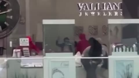 MEANWHILE, HAPPENING YESTERDAY- SMASH AND GRAB IN ROSEVILLE, CALIFORNIA