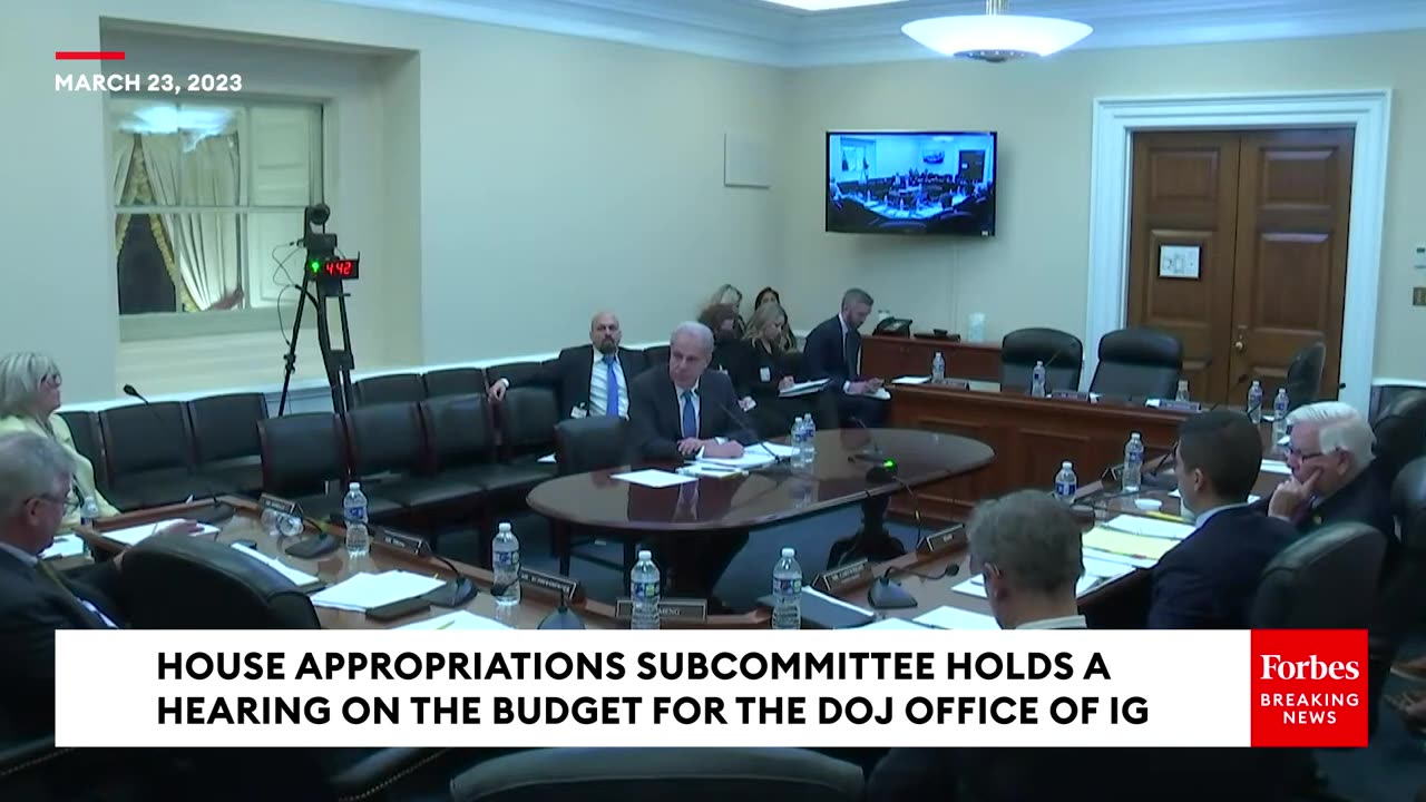 House Appropriations Subcommittee Holds A Hearing On The Budget Request For The DOJ Office Of IG