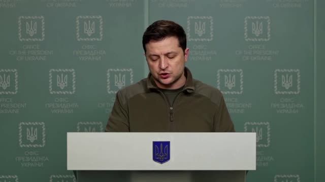 'We have to hold out': Zelenskiy says Russians will attack Kyiv at night