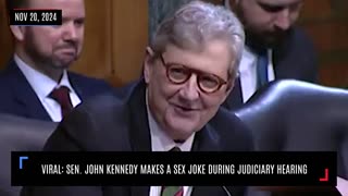 WATCH: Senator John Kennedy Makes VIRAL Sex joke During Judiciary Hearing