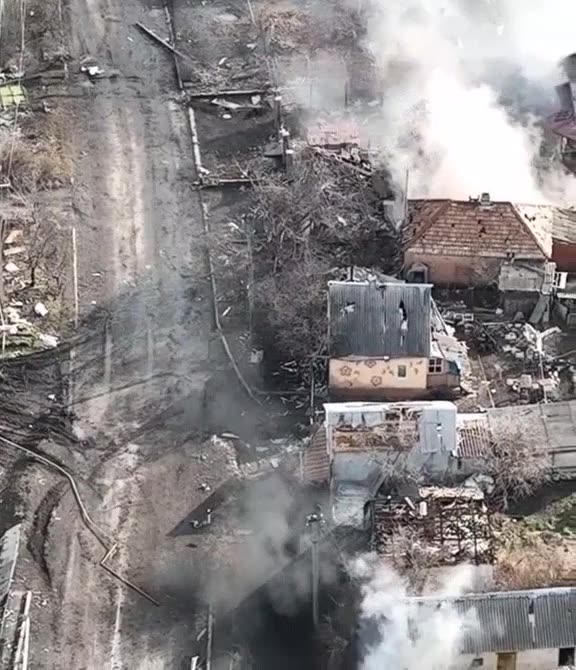 Bakhmut today, March 7th 2023