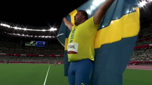 I'm a Swedish Viking! - Daniel Ståhl wins Olympic Gold medal!