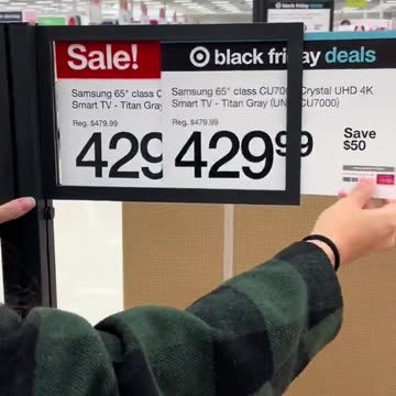 Target is running Black Friday deals that are 100% fake.