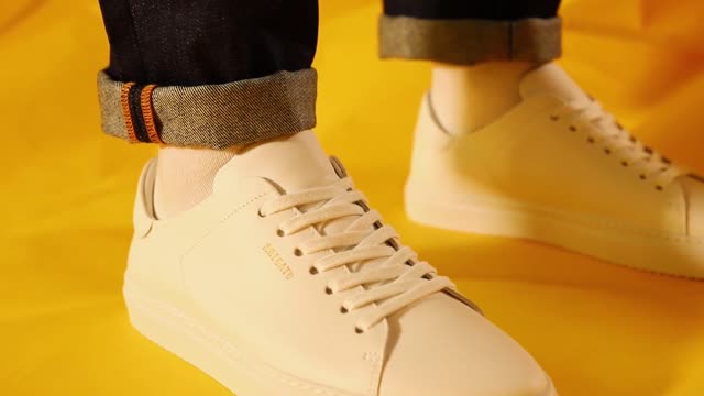 Axel Arigato Clean 90 Trainers - Minimal White Sneakers For Men