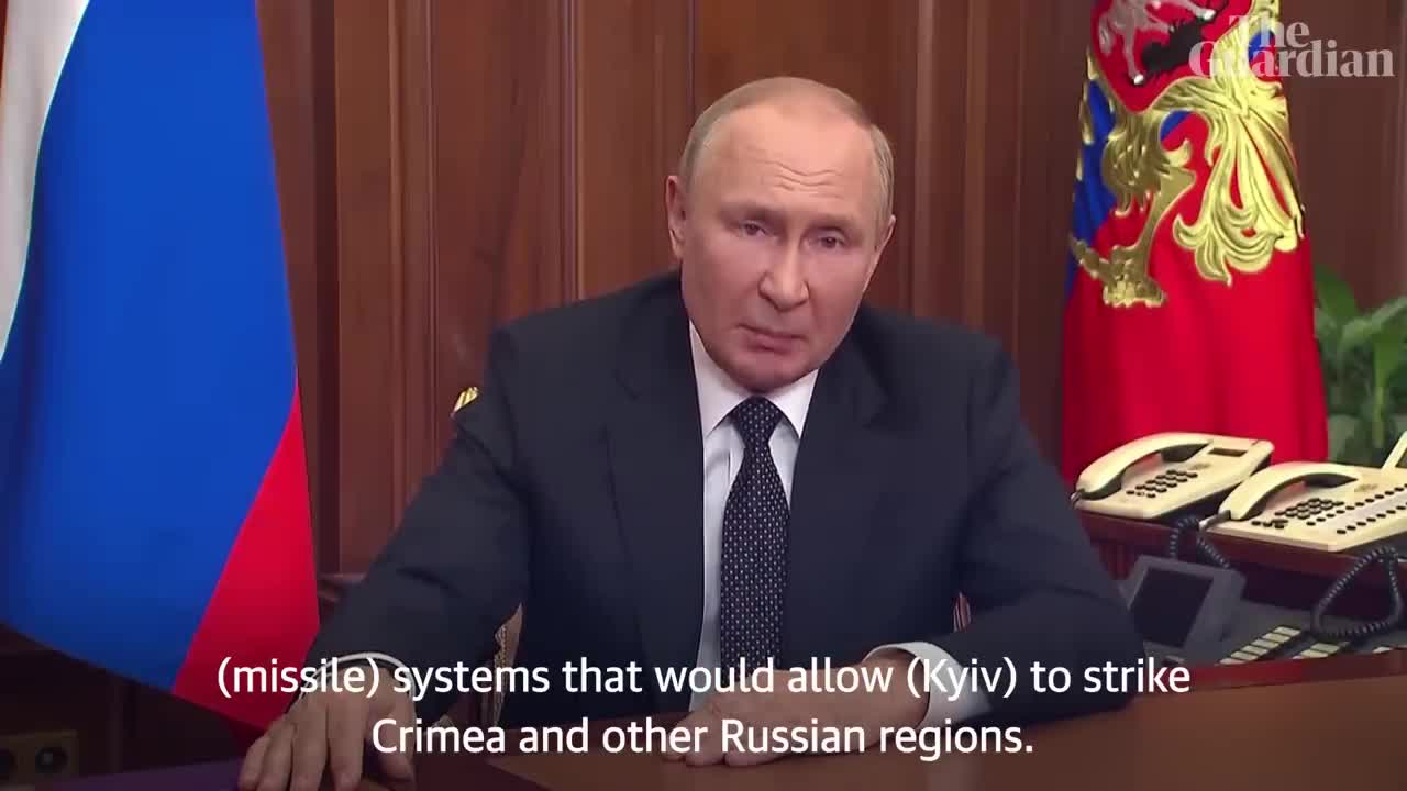 Putin warns the west