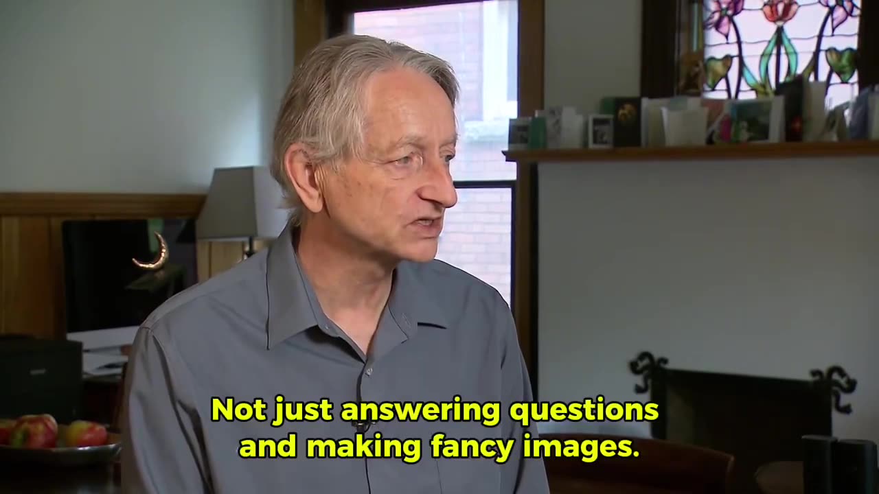 Geoffrey Hinton discusses the Dangers of AI