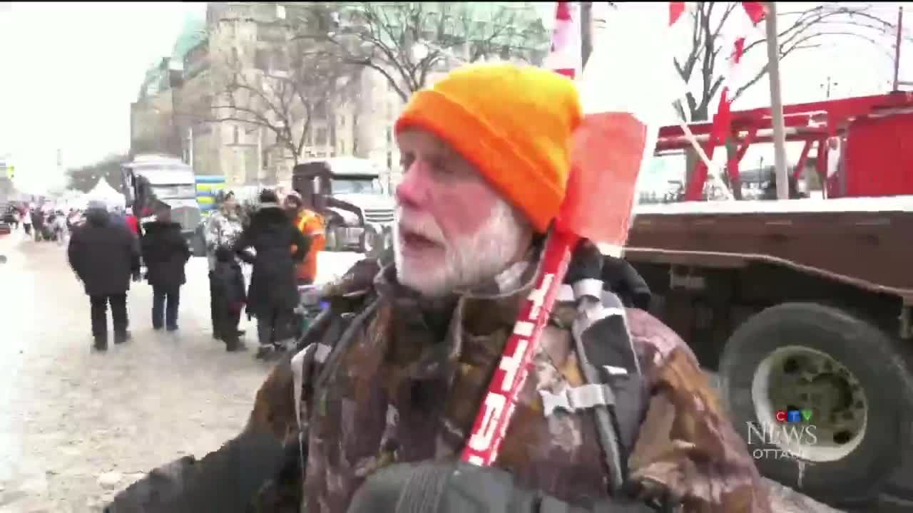 Ottawa police/govt making oppresive moves on protestors