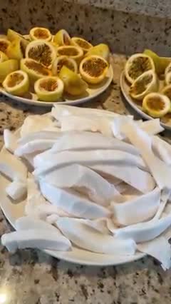 Dinner From The Land ~ Coconut And Lilikoi (Passion Fruit)