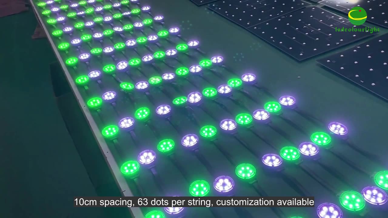 40mm LED Dot String Light, Perfect Facade Lighting