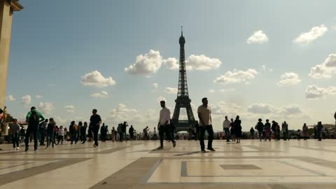 tourist city paris