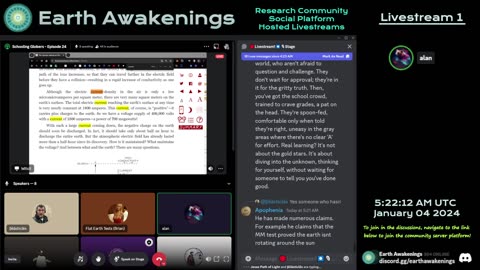 Earth Awakenings - Livestream 1 - #1378