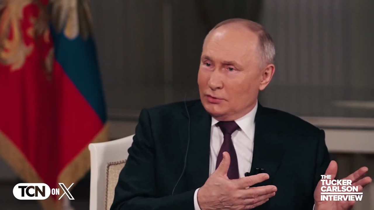 06FEB24 Tucker Carlson and Vladimir Putin
