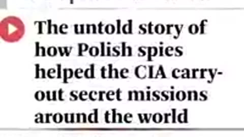 A random video on Poland's role in the current conflict found by a subscriber.