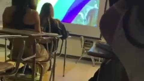 Turn Up Your Volume - They're Showing this to Kids in a School in California!