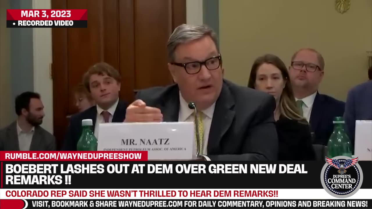 Boebert Fires Back At Dem Over Green New Deal Remarks