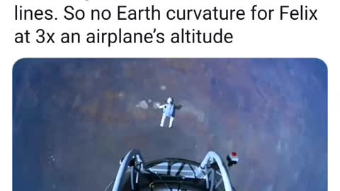 No Earth Curvature for Felix