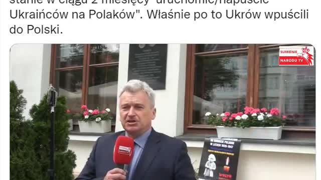 Właśnie po to Ukrów wpuścili do Polski.