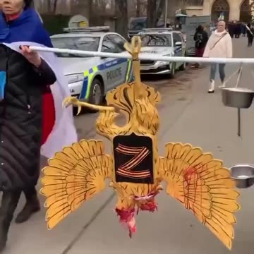 Russia goes down. Crazy peoples