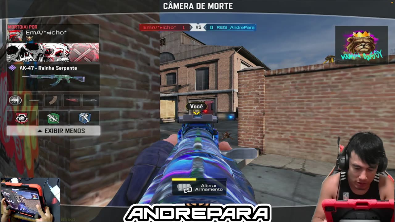 Em Busca do Lendário! Live de Call of Duty Mobile no Modo Battle Royale