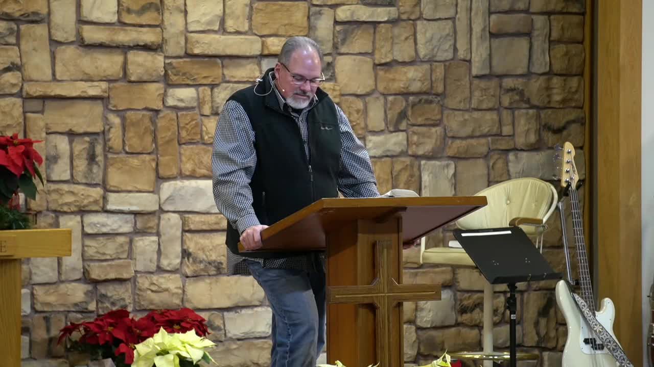 James 1:19-24, Pastor Scott Mitchell, Sunday December 5, 2021 - "Responding to Trials God's Way"