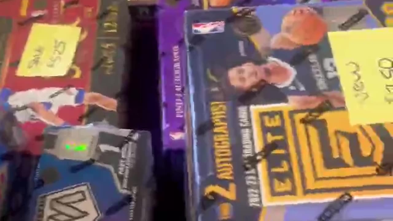 Dope NBA card collection boxes