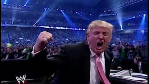 Donald Trump | SmackDown| WWE , Vince McMahon fight wrestling with donald trump