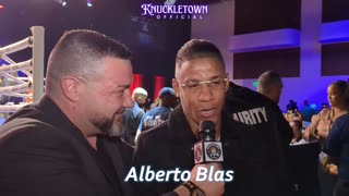 Interview with BKFC Champion Alberto Blas at BYB