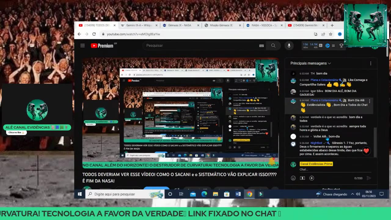 Canal Evidências - eMDIg8EaYiw - COMO O SACANI e o SISTEMÁTICO VÃO EXPLICAR ISSO
