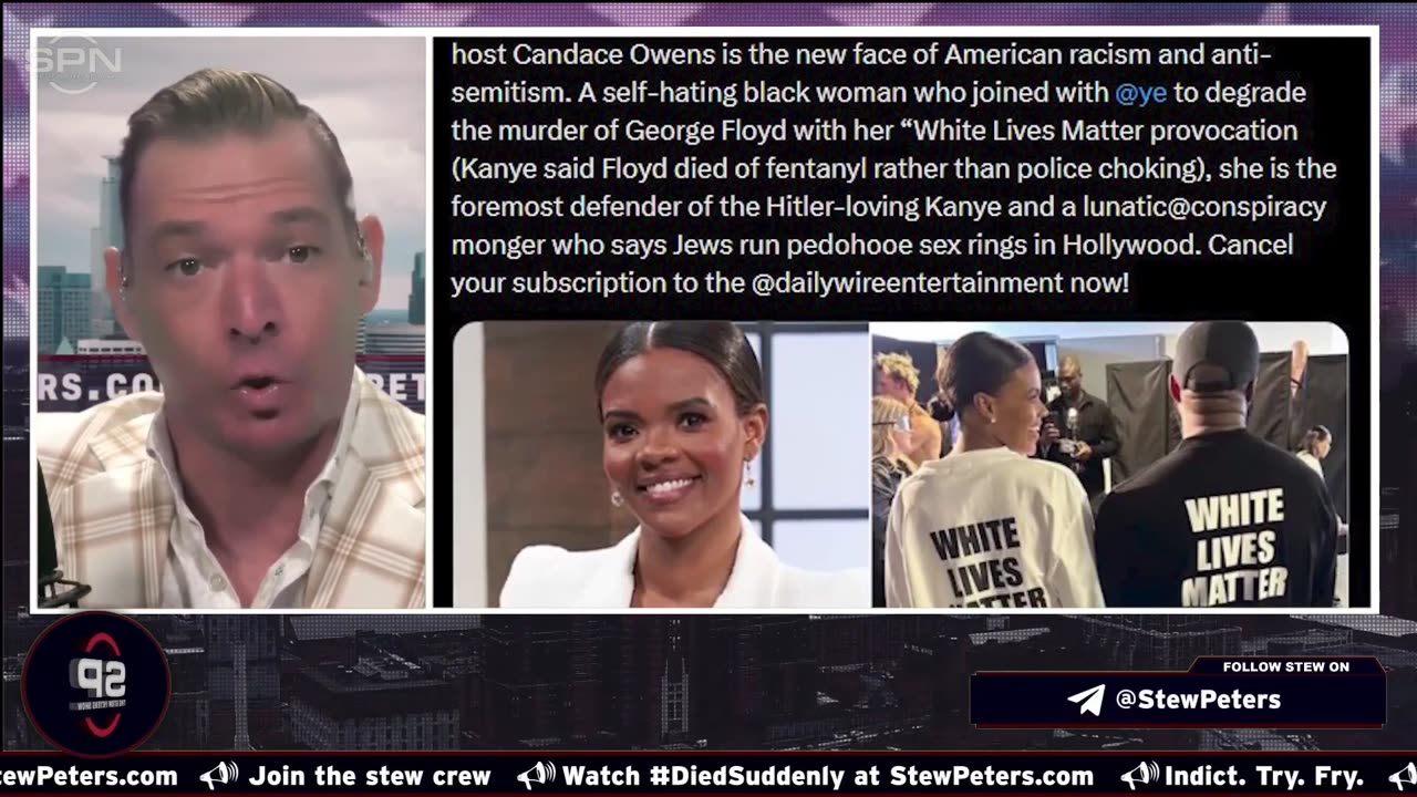 CANDACE OWENS NOTICES JEWISH CONTROL: RABBI SCHMULEY THREATENS HER