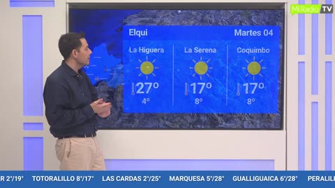 EL TIEMPO EN LA REGIÓN - LUNES 03 DE JULIO
