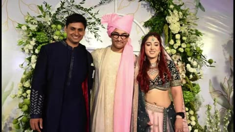 Bollywood superstar Aamir Khan's daughter Aira Khan tied the knot